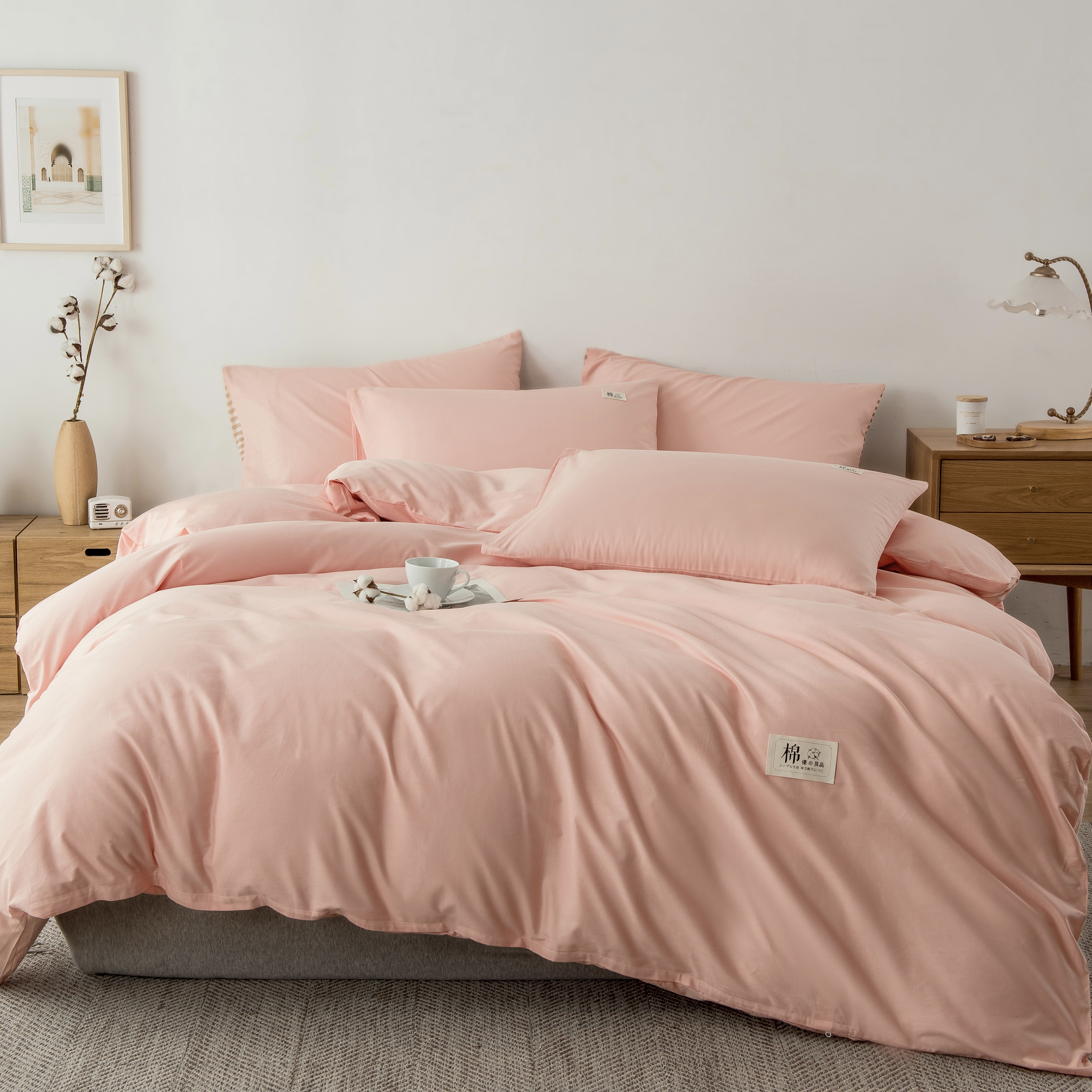 Pink Pure Cotton Complete Sets